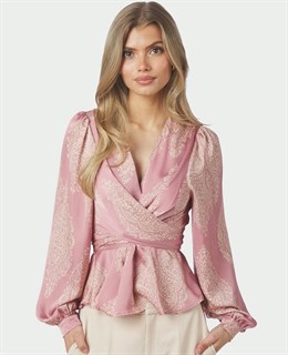 Rista Paisley Drop Blouse